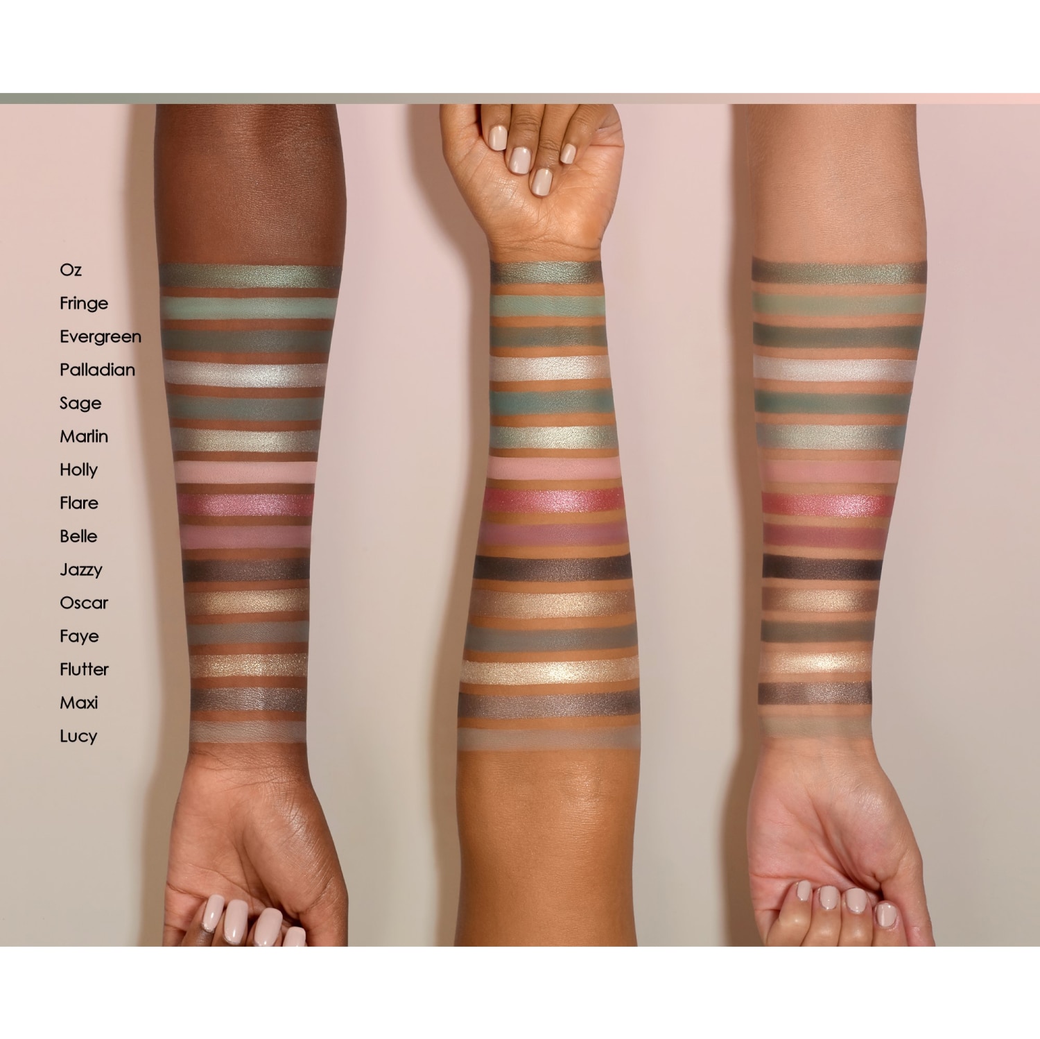 RETRO GLAM  EYESHADOW PALETTE (PALETA DE SOMBRAS)
